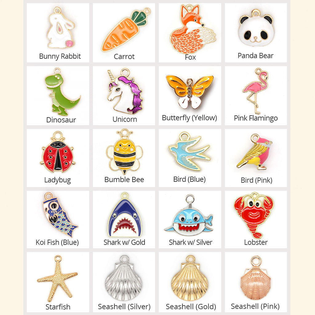Pet Collar Charms - Classic Collection (32 Styles) - For Cat Collars &  Small Dog Collars