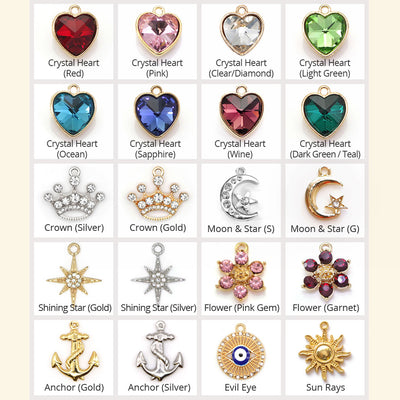 Pet Collar Charms - "Classic Collection" (32 Styles) - For Cat Collars & Small Dog Collars