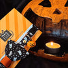 Halloween Cat Collar - "Chasing Ghosts" - Black Ghost Cat Collar / Breakaway Buckle or Non-Breakaway / Cat, Kitten + Small Dog Sizes