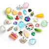 Pet Collar Charms - "Fun & Vibrant Collection" (100 Styles) - For Cat Collars & Small Dog Collars