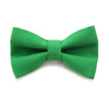 Pet Bow Tie - "Color Collection - Clover Green" - Solid Green Bowtie for Cats + Dogs - St. Patrick's Day