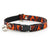 Cat Collar - "Hell Fire" - Flames Cat Collar / Racing, Motorcycle, Halloween / Breakaway Buckle or Non-Breakaway / Cat, Kitten + Small Dog Sizes