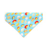 Cheese Cat Bandana - "Say Cheese" - Foodie Bandana for Cat Collar or Small Dog Collar / Slide-on Bandana / Over-the-Collar (One Size)