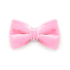 Pet Bow Tie - "Velvet - Ballet Pink" - Classic Light Pink Velvet Cat Bow Tie / For Cats + Small Dogs (One Size)