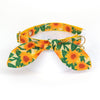 Cat Collar and Bunny Ear Bow - "Sunflowers" - Yellow Floral Cat Collar with Matching Bunny Bow Tie / Summer, Fall / Cat, Kitten + Small Dog Sizes