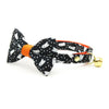 Halloween Cat Collar - "Chasing Ghosts" - Black Ghost Cat Collar / Breakaway Buckle or Non-Breakaway / Cat, Kitten + Small Dog Sizes