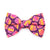 DnD Cat Bow Tie - "Magic Dice - Magenta" - Dungeons & Dragons D20 Bow Tie for Cat / Fantasy Nerd RPG Gamer Gift D&D / Cat + Small Dog Bowtie