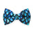 Dragon Cat Bow Tie - "Dragon Scales - Blue" - Fantasy Bow Tie for Cat / Game of Thrones / Cat + Small Dog Bowtie