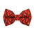 Dragon Cat Bow Tie - "Dragon Scales - Red" - Fantasy Bow Tie for Cat / Smaug, Game of Thrones / Cat + Small Dog Bowtie