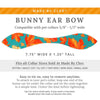 Cat Collar and Bunny Ear Bow Set - "Maple Hill" - Teal Maple Leaf Cat Collar w/ Matching Bunny Bow Tie / Autumn, Fall / Cat, Kitten + Small Dog Sizes