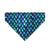 Dragon Cat Bandana - "Dragon Scales - Blue" - Fantasy Bandana for Cat + Small Dog / Game of Thrones / Slide-On Over the Collar Bandana