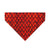 Dragon Cat Bandana - "Dragon Scales - Red" - Fantasy Bandana for Cat + Small Dog / Smaug, Game of Thrones / Slide-On Over the Collar Bandana