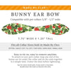 Cat Collar and Bunny Ear Bow Set - "Holiday Holly" - Green Garlands & Red Berries Cat Collar w/ Matching Bunny Bow Tie / Christmas / Cat, Kitten + Small Dog Sizes