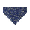 Cat Bandana - "Starry Night" - Gold & Blue Bandana for Cat + Small Dog / Winter, Holiday, Space, Night Sky / Slide-On Over the Collar Bandana