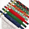 Holiday Plaid Cat Bandana - "Telluride" - Red Green Black Christmas Plaid Bandana for Cat + Small Dog / Slide-On Over the Collar Bandana