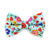 Cat Bow Tie - "Morning Song" - Mint Robin's Egg Blue Floral Bow Tie for Cat / Spring, Easter + Summer / Cat + Small Dog Bowtie