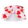 Valentine's Day Cat Collar - "Lovestruck" - Red & Pink Cupid Hearts Cat Collar / Breakaway Buckle or Non-Breakaway / Cat, Kitten + Small Dog Sizes