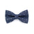 Pet Bow Tie - "Weekend" - Blue Chambray w/ Mini Dots - Detachable Bowtie for Cats + Dogs