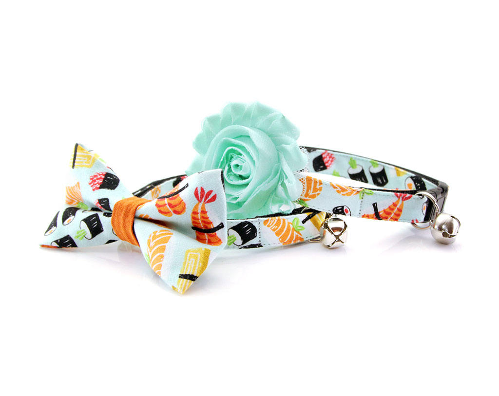 Sushi cat collar sales