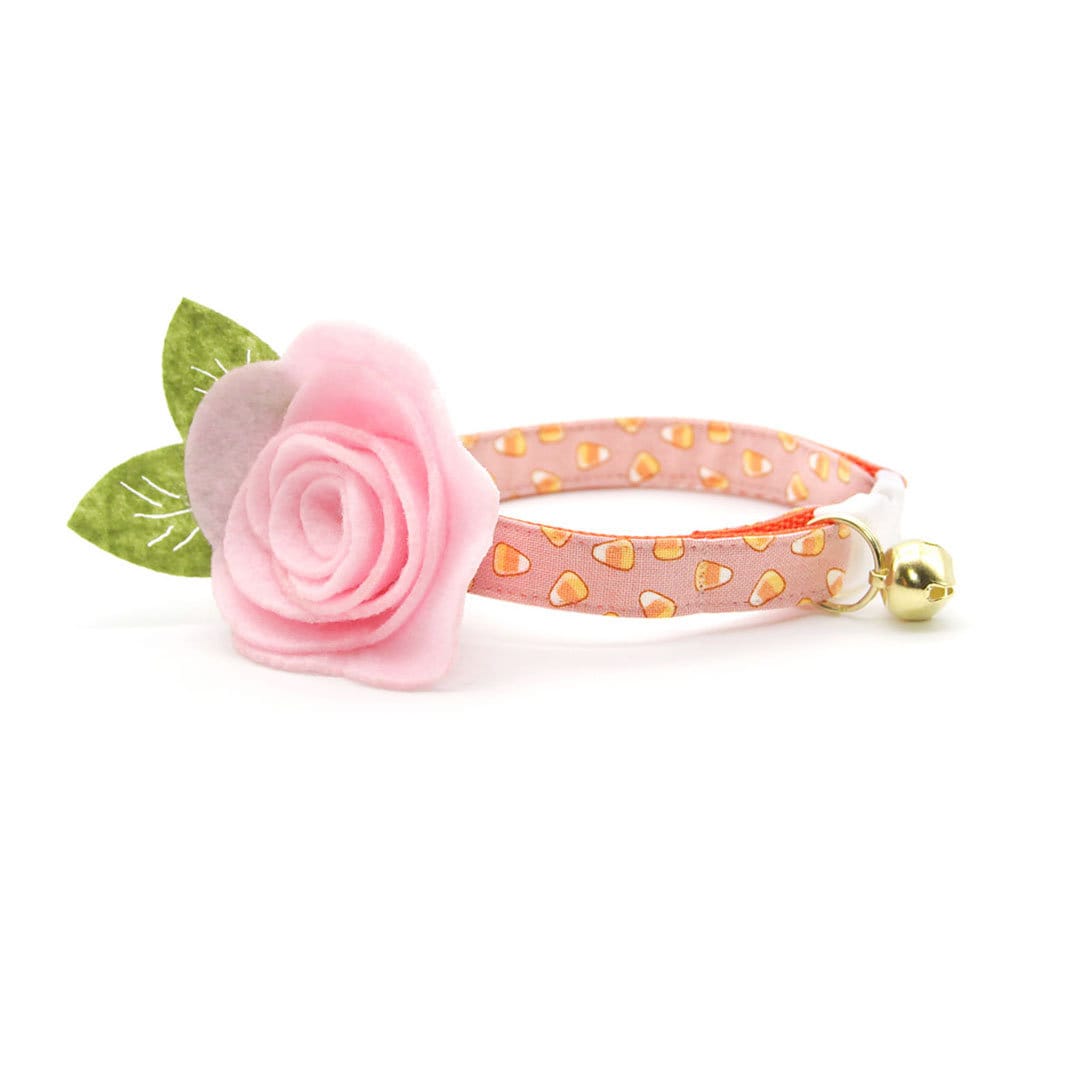 Cotton Candy Pink 1/2 Cat Collars
