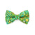 Pet Bow Tie - "Oasis" - Paisley Green Cat Bow Tie / Retro 60s Vibes / Spring + Summer / For Cats + Small Dogs (One Size)