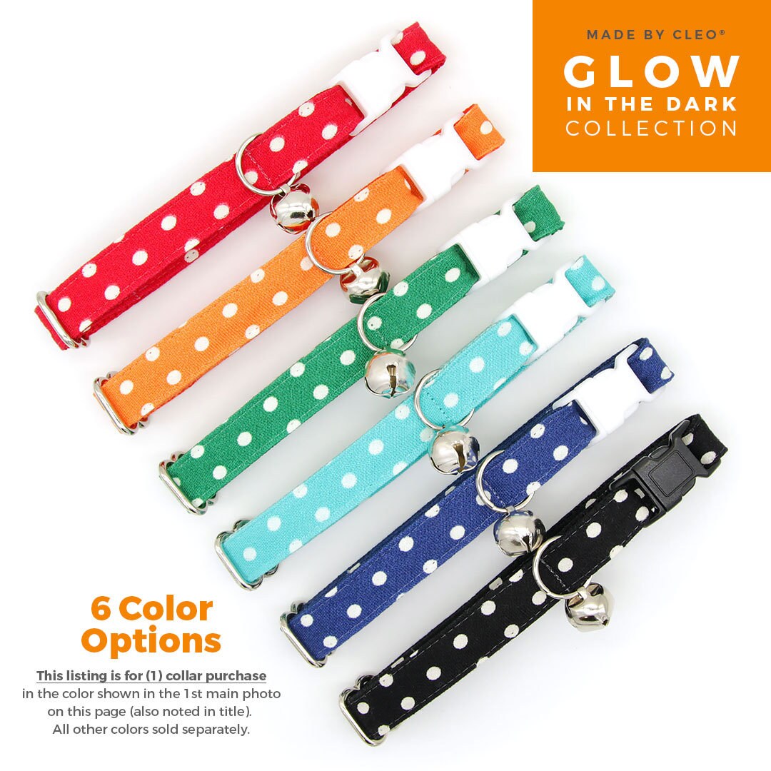 Glow in the dark kitten collar best sale